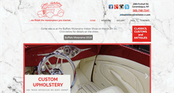 Desktop Screenshot of jmbupholstery.com