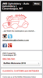 Mobile Screenshot of jmbupholstery.com